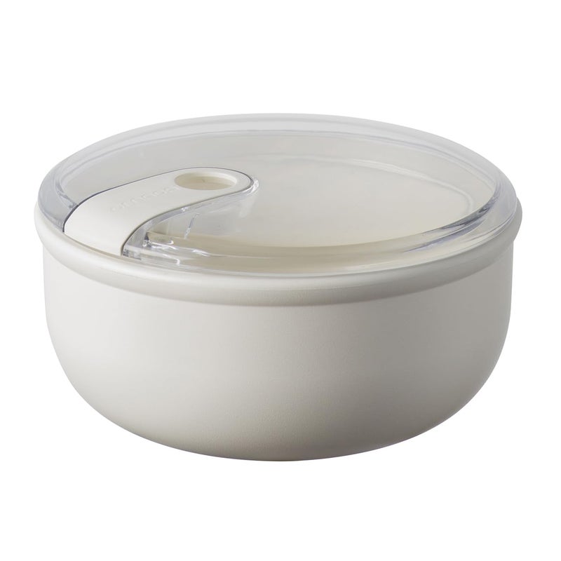 Omada Leak Proof PULL BOX Round Medium - Ivory